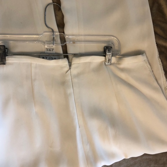 Oscar De La Renta white pants. Size 12. Used - Picture 5 of 6